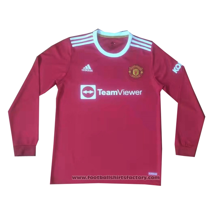 manchester united long sleeve training top